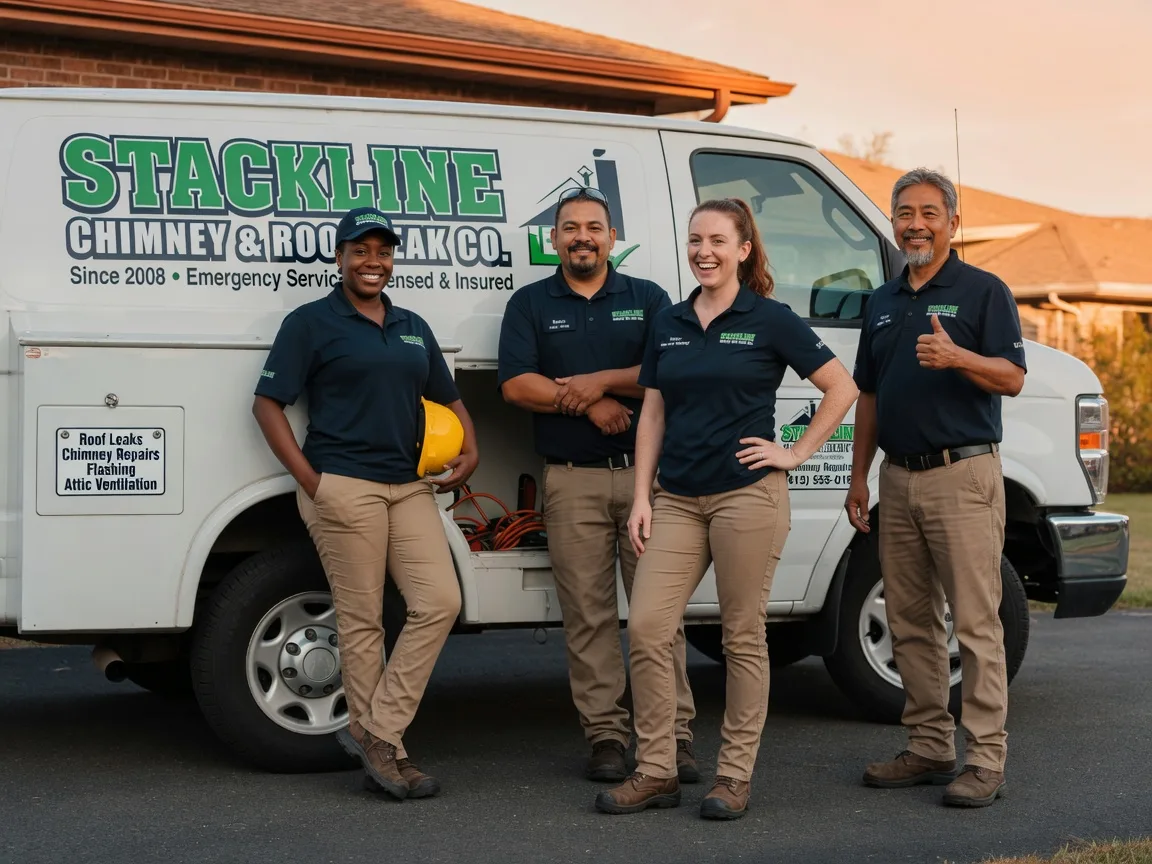 Chimney flashing repair company in Stanwood, IA